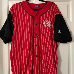 Vintage university of Nebraska baseball jersey